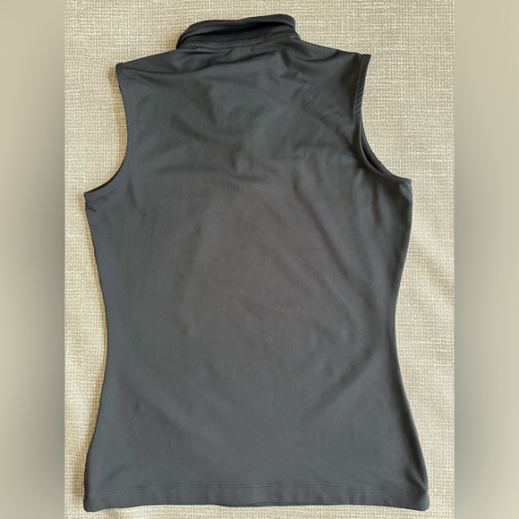 Nike Golf Women’s Golf Dri Fit Sleeveless Top size Small Black and white - Picture 2 of 10